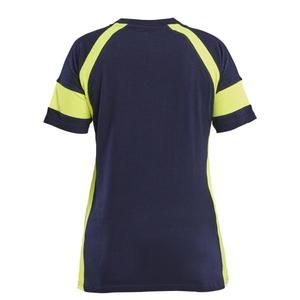 BLAKLADER-Camiseta Mujer 352410308833M con Hi-Vis Azul Marino/Amarillo Hi-vis-EAN 7330509916544 ROPA DE TRABAJO DE LA 2017 - Product Image 2
