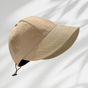 Nouveau Chapeau <span class=keywords><strong>de</strong></span> Pêcheur Rayé Anti-UV Printemps/Été 2026 avec Logo Personnalisable, Nœud Gaufré Respirant et Réglable, Protection Solaire Polyvalente - Product Image 4