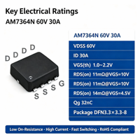 Transistor de puissance SMD CSD18543Q3A N 60V 30A PDFN3.3x3.3-8L à faible Rds(on) pour conversion DC/DC, commande de moteur, éclairage LED et sécurité