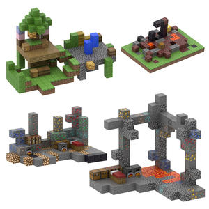 Build Mine Magnet Craft World 套装磁性积木 STEM 感官户外玩具 适合 14 岁男孩女孩创意游戏 190 件 - Product Image 5