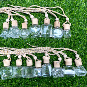 6/8/10ML Mobil Outlet Udara Freshener Diffuser Botol Klip Parfum Kosong Botol Liontin Minyak Esensial Mobil Parfum Gantung - Product Image 1