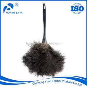 Plumeau d'autruche naturel teint en gros pas cher écologique réutilisable de poche pour les fournitures de nettoyage maison voiture bureau - Product Image 4
