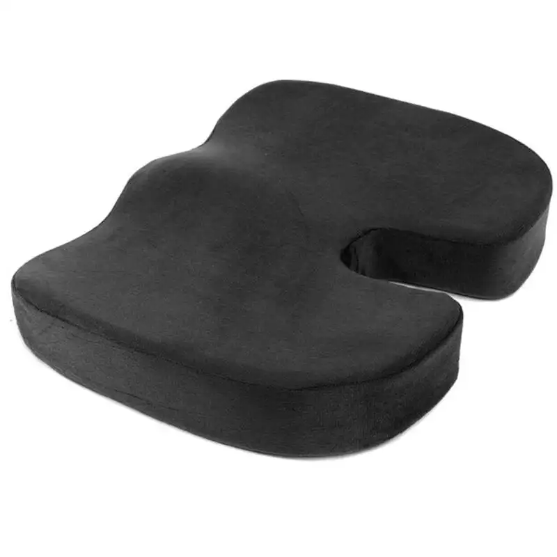Comfortable Buttock Cushion Ergonomic Memory Foam Customized Seat Cushion For Office Chair