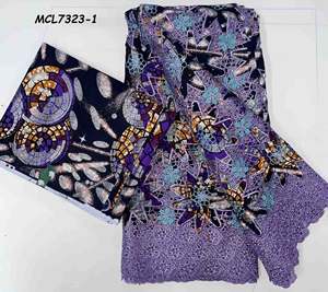 Di alta qualità Ankara africano Glitter tessuto di cera con strass stile Sexy per il disegno di cucito e vestito delle donne - Product Image 2