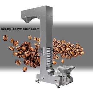 Z Tipi Bantlı Konveyör Kova Elevatörü Pirinç Patates Yem Tahıl Konveyörü Hazneli - Product Image 4