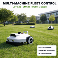 Tondeuses à gazon robotisées industrielles Kesen ODM, autopropulsées, sans fil, à batterie, avec bac de ramassage, gestion multi-zones, GPS, antivol