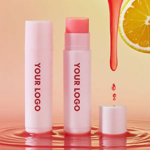 <span class=keywords><strong>Baume</strong></span> à lèvres hydratant et nourrissant à base de plantes, sans couleur, aromatisé aux fruits, avec logo OEM, marque privée, Maquillaje Por Mayor - Product Image 2