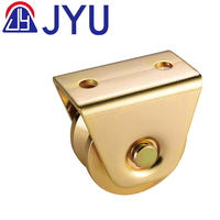 Industrial ISO Durable Acero Polea Rueda Puerta Gabinete Herrajes Sistema de rodillo de rueda inferior Insonorizado Fácil instalación