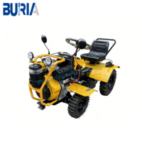 Traktor Kebun Mini 4WD dengan Mesin dan Gearbox 18 HP untuk Penggunaan Pertanian
