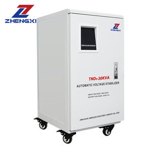Régulateur de tension LCD haute précision AC 10kVa 15kVa 20kVa stabilisateur monophasé - Product Image 3