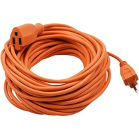 Kabel Ekstensi UI Listed 1.5M 16AWG 125V 10A US PVC SJTW/SJT NEMA 5-15P ke 5-15R untuk Komputer