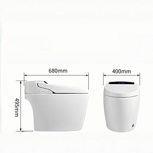 <span class=keywords><strong>WC</strong></span> intelligents, accessoires noirs, cuvette Toto, siège de toilette, commode dorée, <span class=keywords><strong>Geberit</strong></span> - Product Image 1