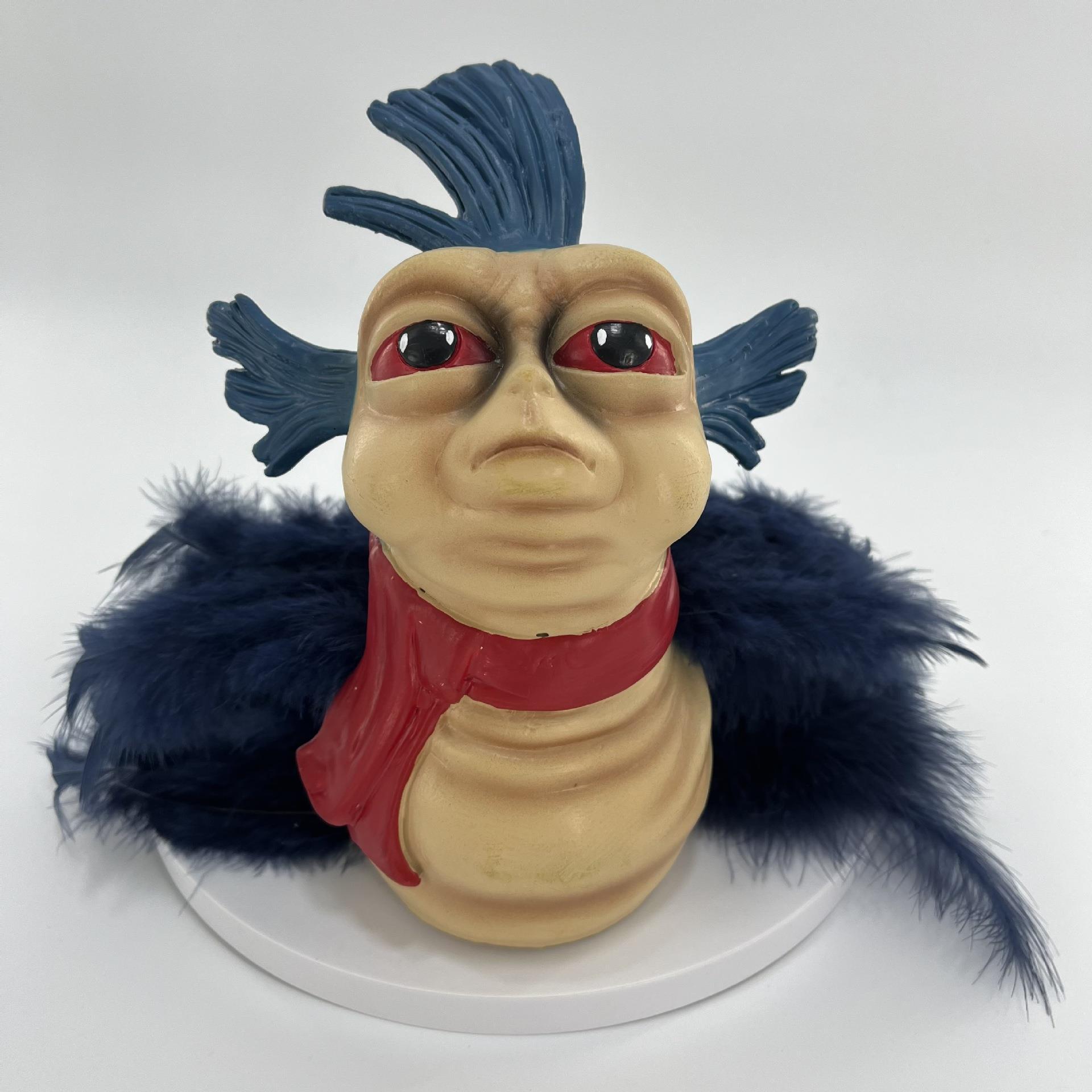 Stuffed worm