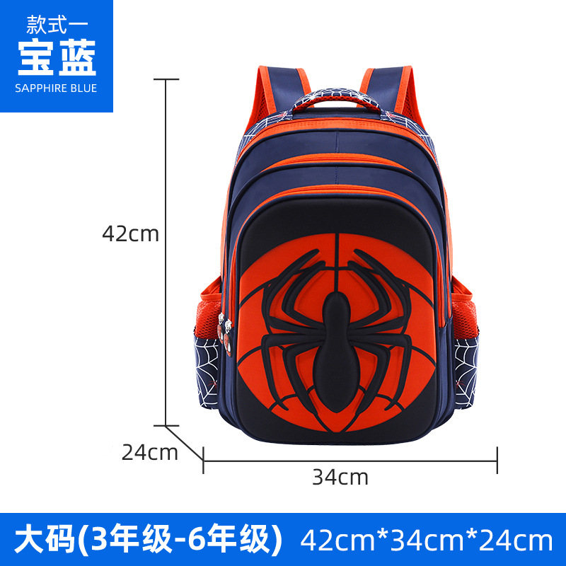Royal blue black red