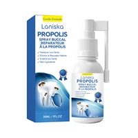 Spray buccal rafraîchissant à la propolis, spray buccal nettoyant portable pour les rendez-vous, spray buccal à l'hydroxyapatite