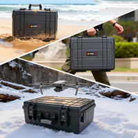 Everest Professional EPC017 Valise de transport en plastique avec poignée, étanche IP67, pour mousse personnalisée