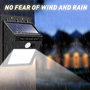 Lámpara Solar LED de 20 LED con Sensor de Movimiento PIR, IP65, Inalámbrica, para Exteriores, Jardín, Calle, Pared - Product Image 3