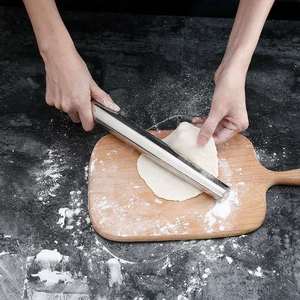 Stainless Steel 304 Non-Stick Superior Quality <strong>Rolling</strong> <strong>Pin</strong> for Kitchen Baking Tools Dumpling Hand Pasta Chaozhou - Product Image 1