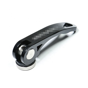 <strong>White</strong> Aluminum Alloy Adjustable Eccentrical Cam Lever Clamp Handle Internal Thread Quick Release Clamping Lever - Product Image 3