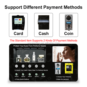 เครื่องจำหน่ายน้ำหอมแบบสัมผัสหน้าจอ OEM พร้อมระบบรับชำระเงินด้วยบัตร/เงินสด รองรับ SDK ได้รับการรับรองมาตรฐาน CE ปรับแต่งได้ - Product Image 5