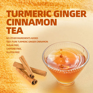 Tè Immunitario alla Curcuma, Zenzero e Cannella, Integratore Erboristico Naturale Anti-infiammatorio e per il Supporto Digestivo, 20 Bustine di Tè - Product Image 4