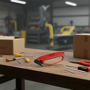 Cuchillo de seguridad Stanley 3 con hoja retráctil para un corte preciso - Product Image 3