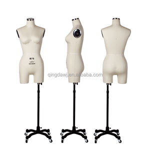 Tienda Popular tela medio cuerpo Curvy mujer usado vestido forma <span class=keywords><strong>costura</strong></span> sastrería maniquí ajustable Cuerpo Femenino <span class=keywords><strong>busto</strong></span> Torso - Product Image 3