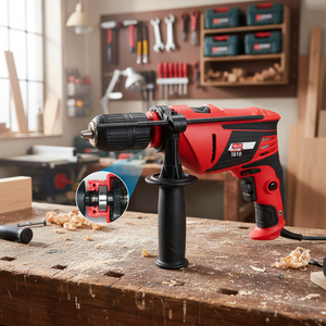 VALEX T810 trapano elettronico a percussione 810 Watt a velocità variabile trapano filo/Cordless - Product Image 3