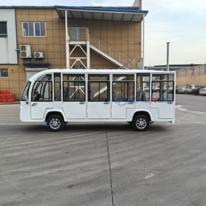 Multifunction 14 Passengers Electric Sightseeing Bus for Scenic Tourist Resort Using Electric Shuttle Bus - Product Image 3