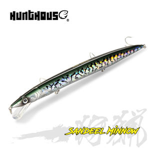 Hunt house Custom ized Logo 143mm 173mm 208mm Thunfisch Bass Angel köder Hartplastik köder Salzwasser Floating <span class=keywords><strong>Minnow</strong></span> Köder - Product Image 1