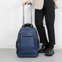 Sac Tendance 2025 vente en gros nouveaux hommes affaires décontracté chariot sac à dos étanche ordinateur portable étudiant sac d'école