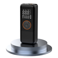 Gonfleur de pneus portable sans fil LiuyangDC02, mini compresseur d'air électrique rechargeable numérique sans fil pour voiture