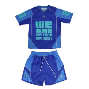 Custom Printed Breathable Plus Size <b>Mesh</b> Boxy Fit Cropped Retro Football Shirt and Short Summer <b>Set</b> for Men <b>Two</b> <b>Piece</b> Sweatsuit - Product Image 1