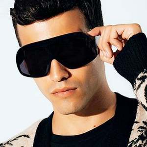 Nuevas Gafas de Sol Deportivas Punk de Marca de Lujo 2025, Gafas de Sol Retro de una Pieza, Lentes de Sol Extra Grandes Estilo Steampunk con Protección UV400 para Hombre y Mujer - Product Image 3