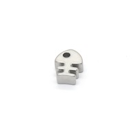 Perles de tamisage pour matcha en acier inoxydable 316, épaisseur 5 mm, découpées au laser, formes variées, pour tamis à poudre de matcha, vente en gros