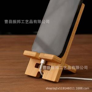 Soporte de madera para tableta, soporte de escritorio ajustable de bambú de 8x14cm para teléfono y estante de almacenamiento de libros - Product Image 3