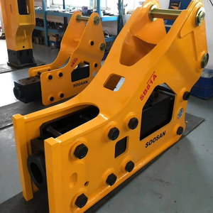 SOOSAN SB81A MARTILLO HIDRÁULICO DE TIPO LATERAL ADECUADO PARA ACCESORIOS DE EXCAVADORA DE GRAN ESCALA CON REPUESTOS CINCES MANGUERAS ETC - Product Image 1