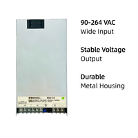 Alimentation industrielle AC-DC Voltios ENP-800-24 800W 24V 33.3A à sortie unique, étanche, encapsulée, 91% d'efficacité, refroidie par convection