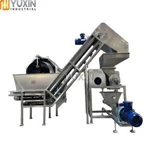 Máquina exprimidora de sidra de manzana industrial para hacer zumo de fruta comercial a la venta
