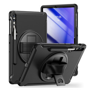 Étui de protection robuste 3-en-1 personnalisé en TPU pour tablette Samsung Galaxy Tab <span class=keywords><strong>S9</strong></span> Plus avec support pour stylet et fonction de support - Product Image 2
