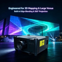 Projecteur laser professionnel 25000 ANSI Lumens 3LCD avec objectif motorisé japonais interchangeable pour la cartographie 3D en extérieur