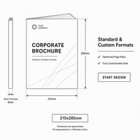 Brochures d'entreprise personnalisées, catalogues, livres reliés, estampage à chaud, reliure cousue, services d'impression OEM ODM