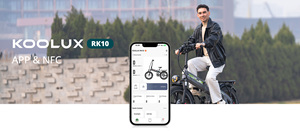 Vélo électrique KOOLUX RK10 250W, batterie lithium 13Ah, moteur sans balais, charge maximale 120 kg, étanche IP54, autonomie 70-120 km - Product Image 5