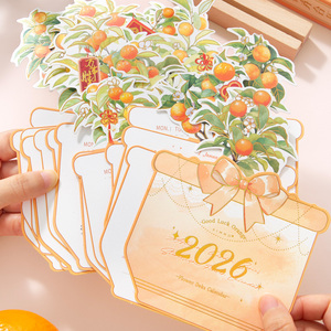 2026 Sáng Tạo Hoa Thiết Kế <span class=keywords><strong>3D</strong></span> Hoa Bàn Lịch Trang Trí & Chức Năng Máy Tính Để Bàn Tổ Chức - Product Image 3