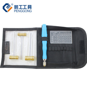 Penggong Round-headed Mini Telescopic Copper Hammer 3-piece Set Interchangeable Heads For Precision Instrument Repair - Product Image 2