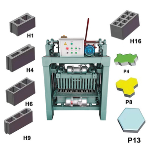 Paver Khối Máy Làm tự động cho bê tông xi măng đầy màu sắc vỉa hè gạch gạch với đa chức năng khuôn - Product Image 1