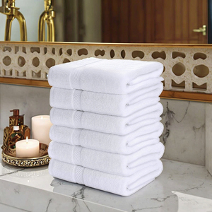 Juego de toallas de algodón de hotel de lujo Sábanas de baño Premium con paños y toallas de mano Logotipo personalizable - Product Image 1