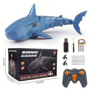 Jouet télécommandé électrique 2,4 GHz, requin télécommandé étanche, jouet de simulation radio - Product Image 1