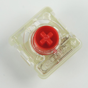 מתגי מקלדת מכניים דקים במיוחד מדגם <span class=keywords><strong>Cherry</strong></span> German <span class=keywords><strong>Cherry</strong></span> Red LP למחשבים ניידים דקים במיוחד (תואם <span class=keywords><strong>MX</strong></span> RGB) - Product Image 2