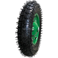 NSPM7026 Roues pivotantes en caoutchouc Roues pneumatiques gonflables pour chariot manuel Roues pneumatiques pour brouette Pneu pneumatique 3.50-8